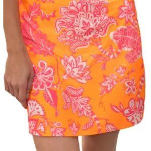 Gretchen Scott Skippy Skort in Orange Pink - Size L